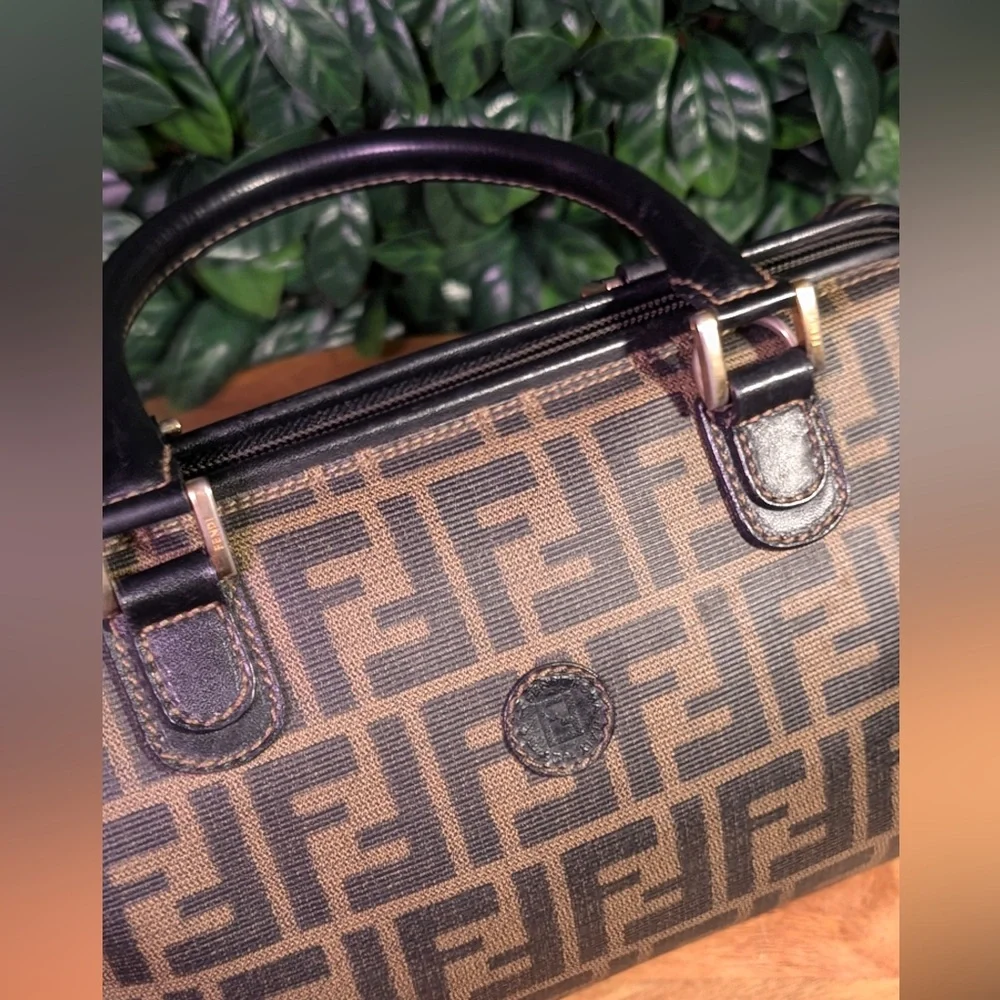 Fendi Zucca Medium Boston Bag~
  **FREE COA** - Picture 10 of 15